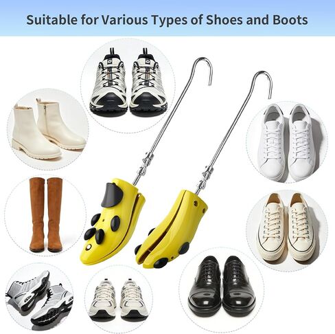 Boot Stretchers for Cowboy Boots Adjustable Boot Stretcher 2 Pack, Shoe Stretcher Men Women Cowboy Boot Stretcher (for Men’s Size 8-13, Women’s Size 9-14) in Kuwait