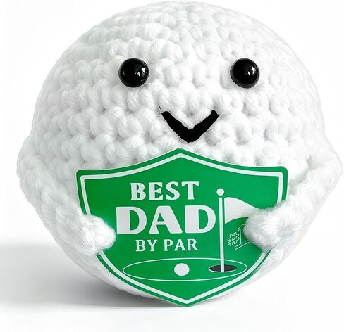 Funny Fathers Day Dad Gifts from Daughter Son Wife - Ideal Father's Day Birthday Gift for Father Daddy New Dads - Best Dad by Par Handmade Crochet Golf Fathers Day Mens Gifts Ideas in Kuwait
