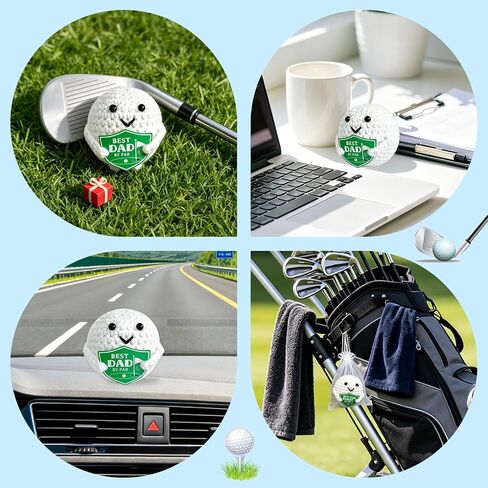 Funny Fathers Day Dad Gifts from Daughter Son Wife - Ideal Father's Day Birthday Gift for Father Daddy New Dads - Best Dad by Par Handmade Crochet Golf Fathers Day Mens Gifts Ideas in Kuwait