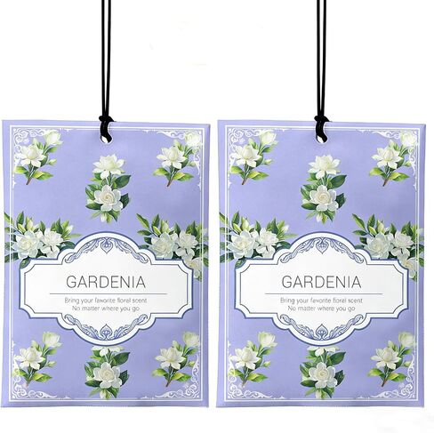 Lavender Sachets for Drawers and Closets - 2 Pack Long Lasting Odor Eliminator Bags, Natural Fresh Scent for Wardrobe, Storage, Car & Home, Air Freshener Sachets in Kuwait