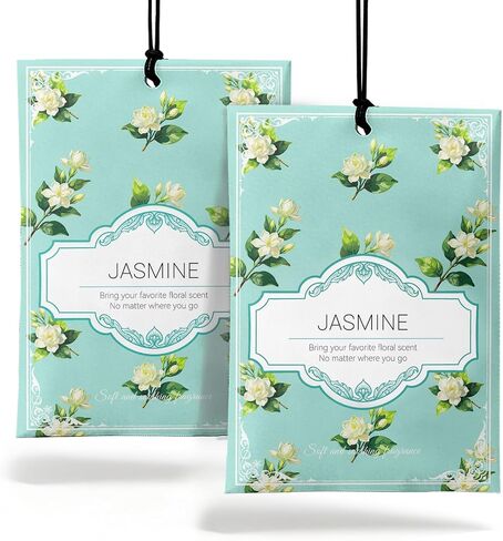Lavender Sachets for Drawers and Closets - 2 Pack Long Lasting Odor Eliminator Bags, Natural Fresh Scent for Wardrobe, Storage, Car & Home, Air Freshener Sachets in Kuwait