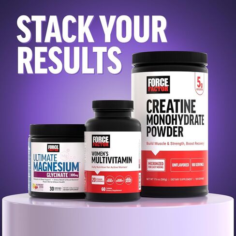 Force Factor Super GLP-1 Support + Akkermansia Probiotic, Promote Natural GLP-1 Production, Support Fat Loss & Metabolism, Advanced Gut Health & Digestion Formula, 60 Capsules in Kuwait