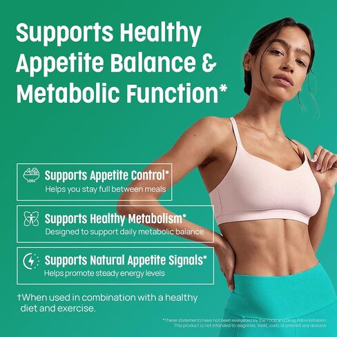 Selerb Metaburn Weight Loss Pills for Women & Men - Appetite Suppressant & Fat Burner, Metabolism Support Weight Loss Supplement with Berberine, Chromium, Green Tea & B12-60 Capsules in Saudi Arabia