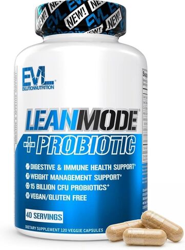 حبوب دعم فقدان الوزن EVL - استقلاب شهية ممتاز متعدد الأغراض ودعم فقدان الدهون للرجال والنساء - LeanMode مع مستخلص حبوب القهوة الخضراء CLA وغاركينيا كامبوجيا - 50 حصة in Kuwait