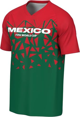 Outerstuff FIFA World Cup 2026 Mens Short Sleeve Sublimated Soccer Fashion Top in Kuwait