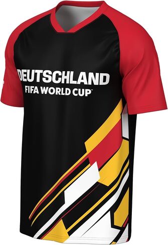 Outerstuff FIFA World Cup 2026 Mens Short Sleeve Sublimated Soccer Fashion Top in Kuwait