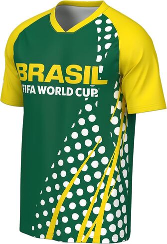 Outerstuff FIFA World Cup 2026 Mens Short Sleeve Sublimated Soccer Fashion Top in Kuwait