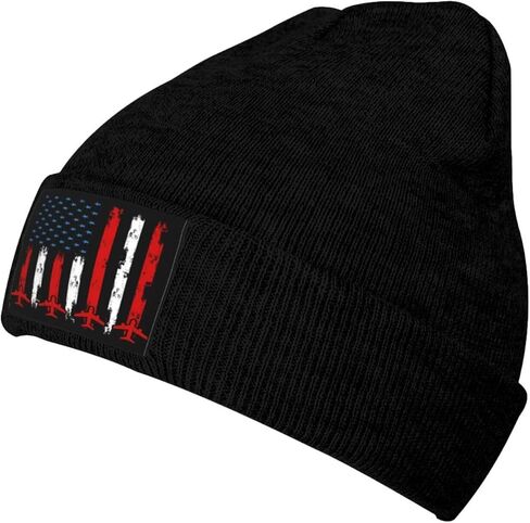 Adult Cuffed Rib Knit Beanie Hat Thick Knitted Winter Cap Stocking Skull Caps Running Snow Ski Beanie Chemo Sleep in Kuwait