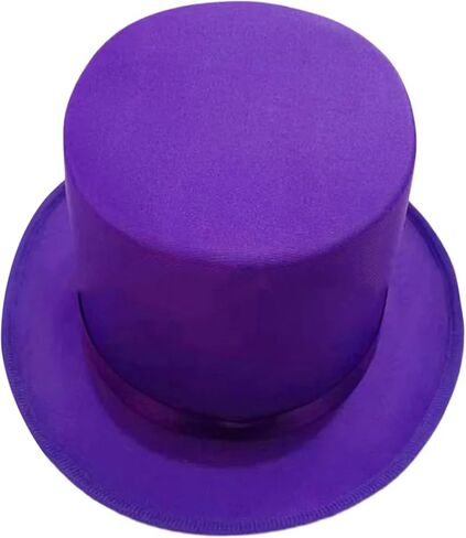 Hat for Gentlemen Magicians Carnivals Hat Thicken Flat Top for Gentlemen Casual Gathering Fedoras Hats for Women Fedoras Hats in Saudi Arabia