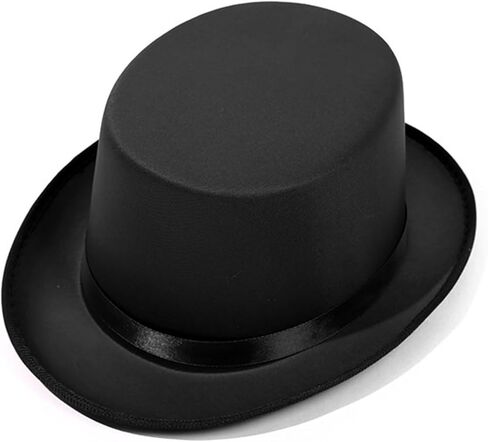 Hat Breathable British Flat Top Hat Adult Festival Party Festival Magicians Fedoras Elegant Fedoras Hats for Women Hats in Kuwait