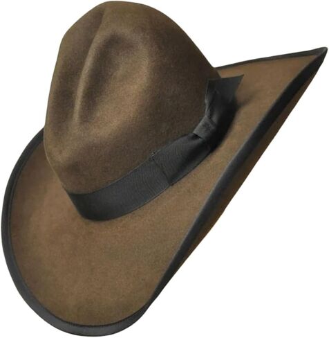 Popular Fedoras Hat for Theme Party Stage Show Hat Headwear Masquerades Party Gentleman Carnivals Props Accessories Wool in Saudi Arabia