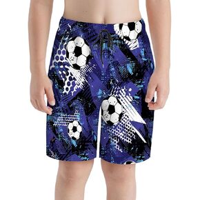 Boys Swim Trunks with Mesh Lining,Quick Dry Swimsuit Board Shorts Beach Pants Swimwear Bathing Suits in Saudi Arabia