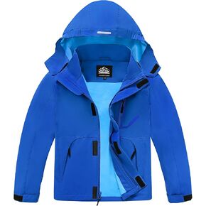 Boys Rain Jacket Kids Lightweight Rain Jackets Waterproof Hooded Windbreaker Outdoor Coats for Boys Girls in Saudi Arabia