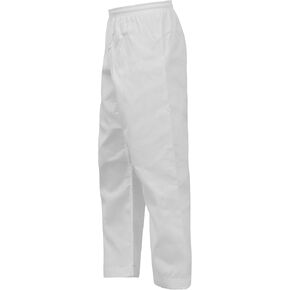UFG Essential Karate Pants Cotton & Polyester Blended - Kids Adults Unisex (White, 7) in Saudi Arabia