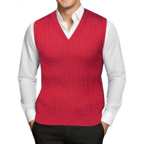 Barry.Wang سترة رجالي سترة مخططة كابل متماسكة أكمام الخامس الرقبة سليم صالح عادية نمط الكلية البلوز البلوزات in Kuwait