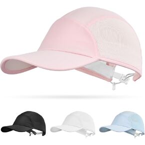 Sukeen Lightweight Kids Baseball Cap for Boys Girls UPF 50+ Sun Hat with Quick Dry Sweatband Breathable Youth Hat for Outdoor in Kuwait
