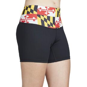 Maryland Print Youth Shorty Short-YL Black in Saudi Arabia