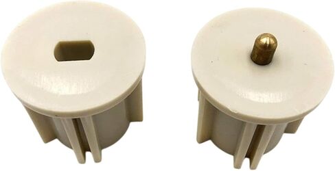 Blind Clutch Plug Rod End Cap Shutter Accessories Switch End Plug for Indoor Roller Blind, Beige 2.8cm in Saudi Arabia
