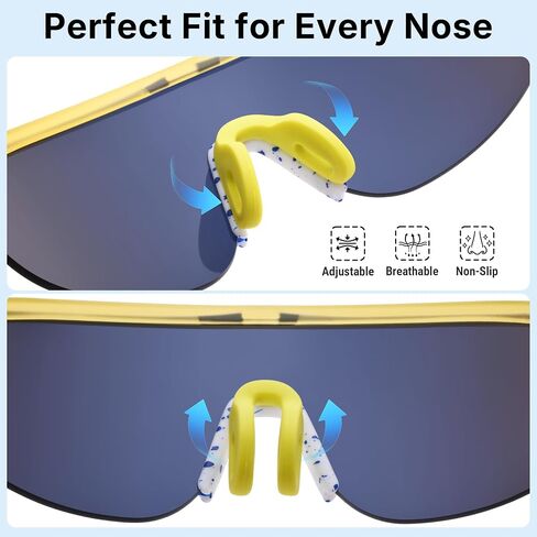 Pro Acme Kids Baseball Sunglasses Youth Sports Sun Glasses Boys Girls Unbreakable Light TR90 Frame for Softball Cycling in Kuwait