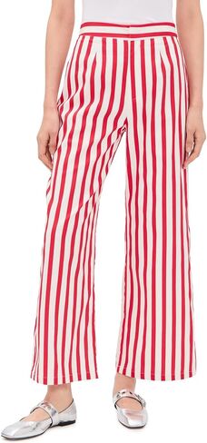 Never Fully Dressed Women's Red Stripe Mara Trousers in Saudi Arabia