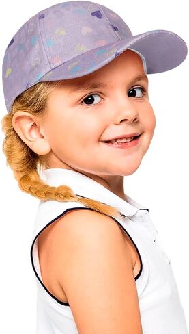 Toddler Kids Girls Baseball Hat Trucker Hat Outdoor Summer Sun Hat Age for 2-7 Years in Kuwait