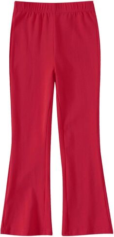 CHUNG Girls Flare Legging Pants Tights Stretchy Soft Cotton Sports Yogawear for 3-16Years Children in Kuwait
