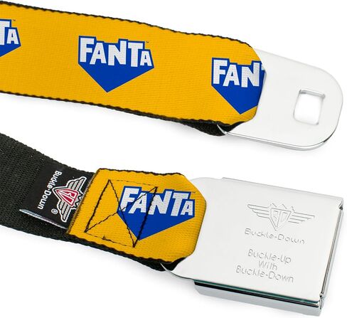 The Coca-Cola Company Belt, Seatbelt Buckle, Fanta Logo Pineapple in Kuwait