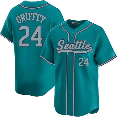 Custom Mens/Women/Youth Seattle Baseball Stitched T-Shirt for Sports Fan in Saudi Arabia