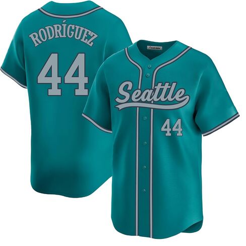 Custom Mens/Women/Youth Seattle Baseball Stitched T-Shirt for Sports Fan in Saudi Arabia