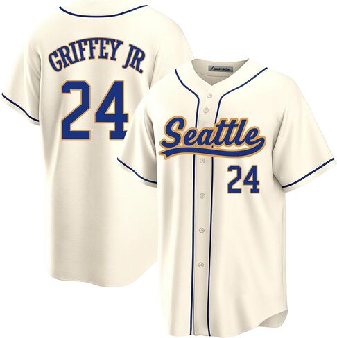 Custom Mens/Women/Youth Seattle Baseball Stitched T-Shirt for Sports Fan in Saudi Arabia