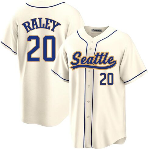 Custom Mens/Women/Youth Seattle Baseball Stitched T-Shirt for Sports Fan in Saudi Arabia