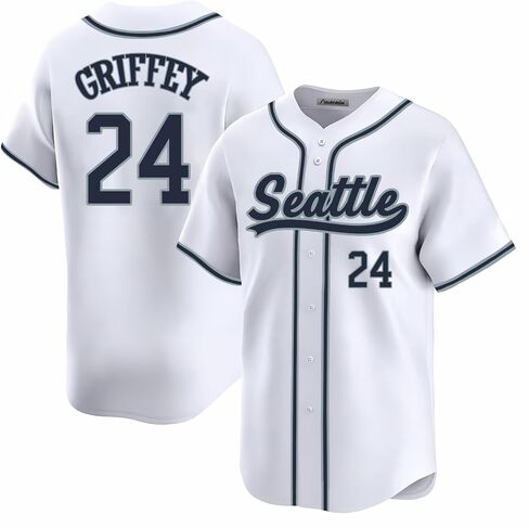 Custom Mens/Women/Youth Seattle Baseball Stitched T-Shirt for Sports Fan in Saudi Arabia