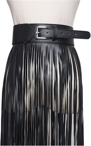 Spring Summer Pu Leather Girdle Decoration Belt Women Fashion in Kuwait
