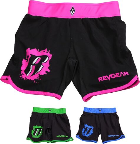 Revgear Kids MMA and BJJ Fight Shorts – Perfect for MMA, Muay Thai, and Boxing and Meets the Demands of Young Martial Artists in Kuwait