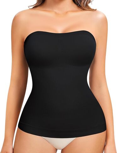 Compression Tank Tops Shapewear For Women Slimming Camisole Tummy Control Tube Tops Body Shaper in Saudi Arabia
