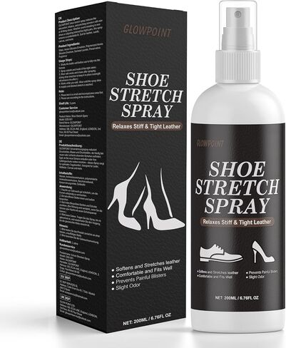 Shoe Stretch Spray, 7.05 oz Boot Stretch Spray for Man and Woman, Professional Leather Softener to Relieve Tight Fitting Shoes, Shoe Stretcher for Leather, Suede, Fabric, Canvas in Saudi Arabia