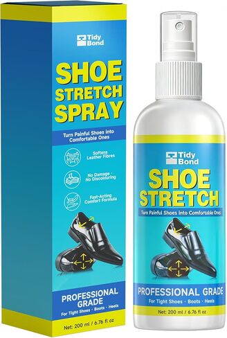 Shoe Stretch Spray 7.05 oz - Professional Shoe & Boot Stretching Spray, Leather Softener & Shoe Widener for Tight Shoes, Boots, Heels & Calf Areas (Men & Women) in Saudi Arabia