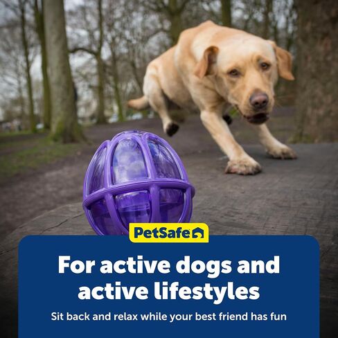 PetSafe Busy Buddy Kibble Nibble - لعبة للكلاب - موزع للطعام والحلوى - وحدة تغذية بطيئة - صغيرة in Kuwait