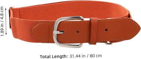 Totority Youth Elastic Softball Belt for Boys, Stretch Baseball Uniform Belt with Soft Elastic Waistband, Unisex Sports Replacement Accessory for Field Practice and Games in Saudi Arabia