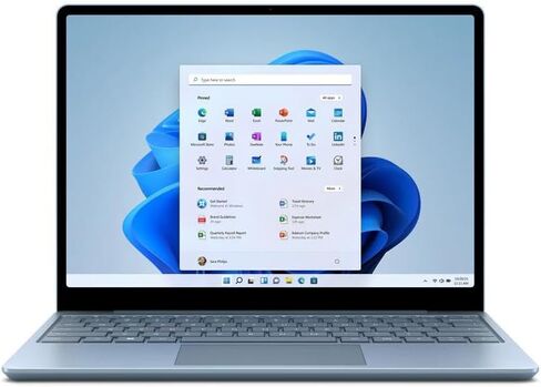 Microsoft Surface Laptop Go 12.4" Laptop, 16GB RAM, 256GB SSD, Platinum (Renewed) | Touchscreen, Intel Core i5-1035G1 in Saudi Arabia