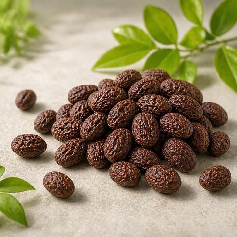 Malva Nuts (Niranjan Phal) 50 GM | Herbal Dried Fruit for Traditional Wellness Use | Natural Botanical Ingredient | Premium Quality Malva Nuts in Saudi Arabia
