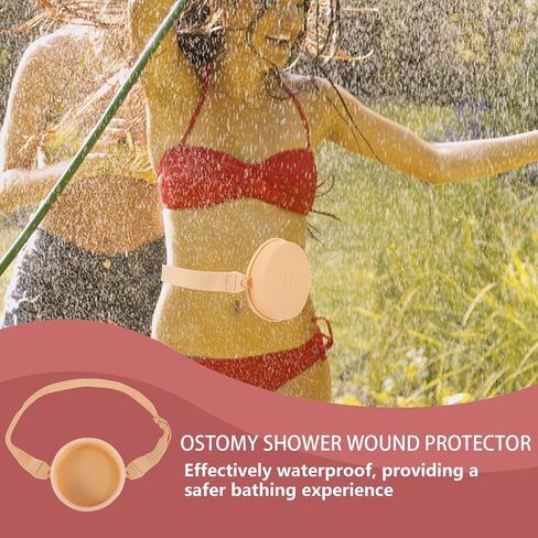 Waterproof Stoma Bath Cover, Ostomy Supplies, Ostomy shower cover for Colostomy, Ileostomy in Saudi Arabia