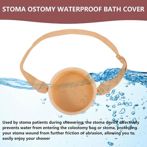 Waterproof Stoma Bath Cover, Ostomy Supplies, Ostomy shower cover for Colostomy, Ileostomy in Saudi Arabia