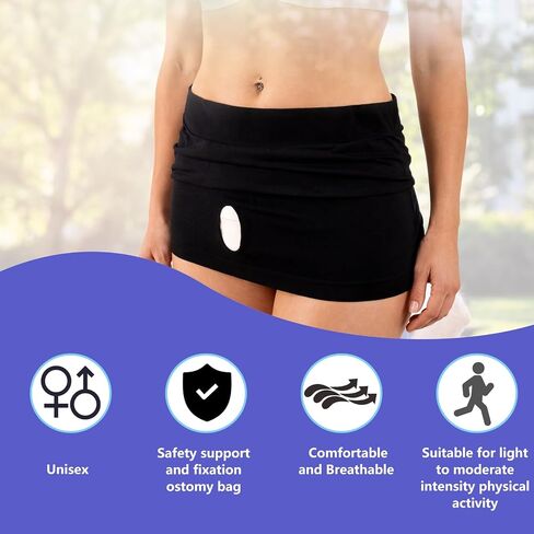 Ostomy Belt for Women, Ostomy Bag Covers for Ileostomy Urostomy, Ostomy Wrap to Secure Stoma Bags, Colostomy Supplies in Saudi Arabia