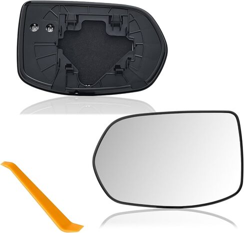 Right Passenger Side Mirror Glass Replacement For Honda CRV 2007 2008 2009 2010 2011 - For Honda CRV Side Mirror Glass With Rear Holder in Saudi Arabia