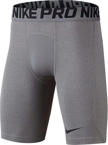 شورت التدريب الضيق Baselayer من Nike Big Boy's (8-20) (كربون هيذر، صغير) in Kuwait