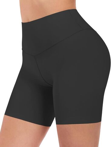High Waisted Slip Shorts for Under Dresses - Cooling Anti Chafing Boyshort Underwear, Yoga Gym Panties for Women in Saudi Arabia