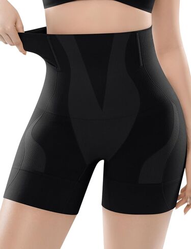 Shapewear Tummy Control High Waisted Seamless Shapewear for Women Thigh Slimmer Shapewear Shorts for Under Dress in Saudi Arabia