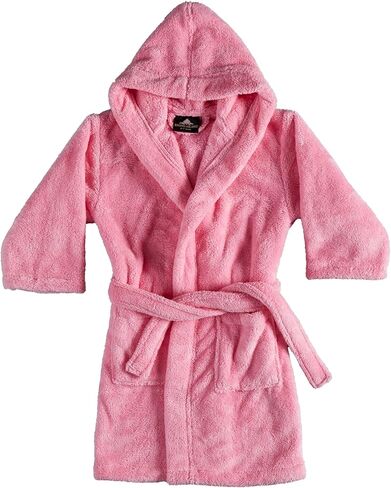 BAGNO MILANO Kids Hooded Plush Fleece Robe, Ultra Soft Cozy Bathrobe for Boys, Girls in Saudi Arabia