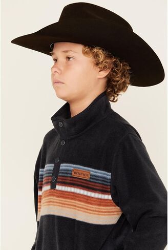Cinch Boy's Navy Polar Fleece Pullover in Kuwait